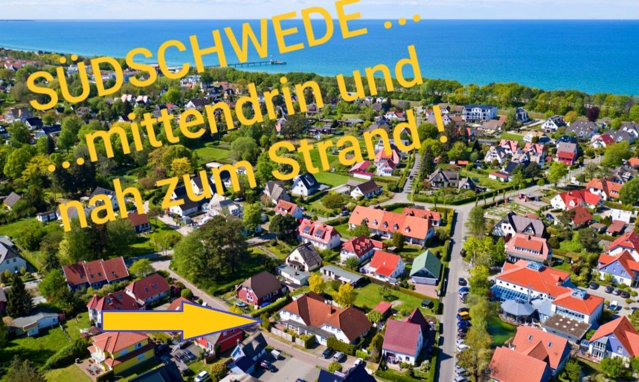 Der Suedschwede ... Dein Gaestehaus Mitten In Zingst Und Nah Zum Strand Exterior photo